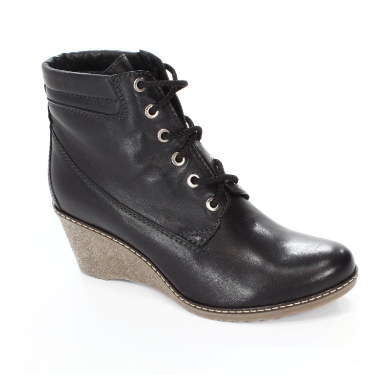 Lan-Kars Botki 7212-1-RD Czarny