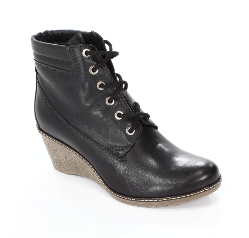 Lan-Kars Botki 7212-1-RD Czarny