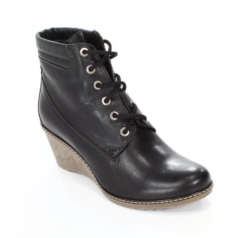Lan-Kars Botki 7212-1-RD Czarny