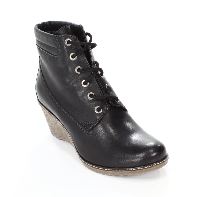 Lan-Kars Botki 7212-1-RD Czarny