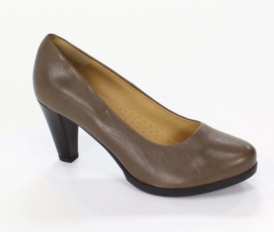 But-S Półbuty T745-Z33-0G1 Ciemny Beż Tamponato