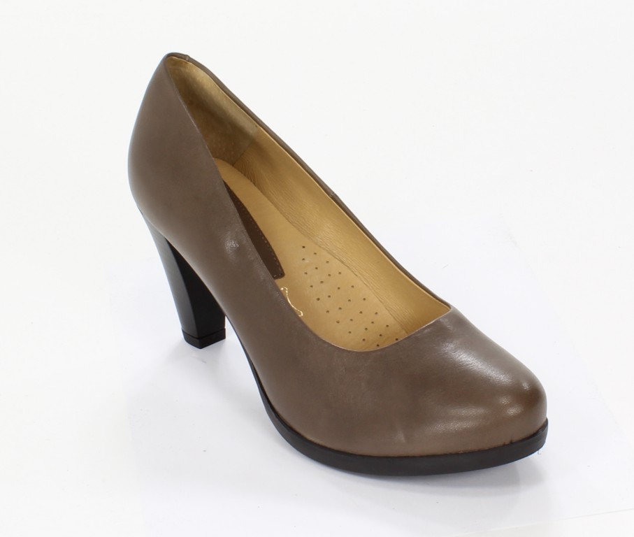 But-S Półbuty T745-Z33-0G1 Ciemny Beż Tamponato