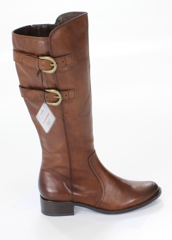 Caprice Kozaki 9-25524-21 Cognac antic