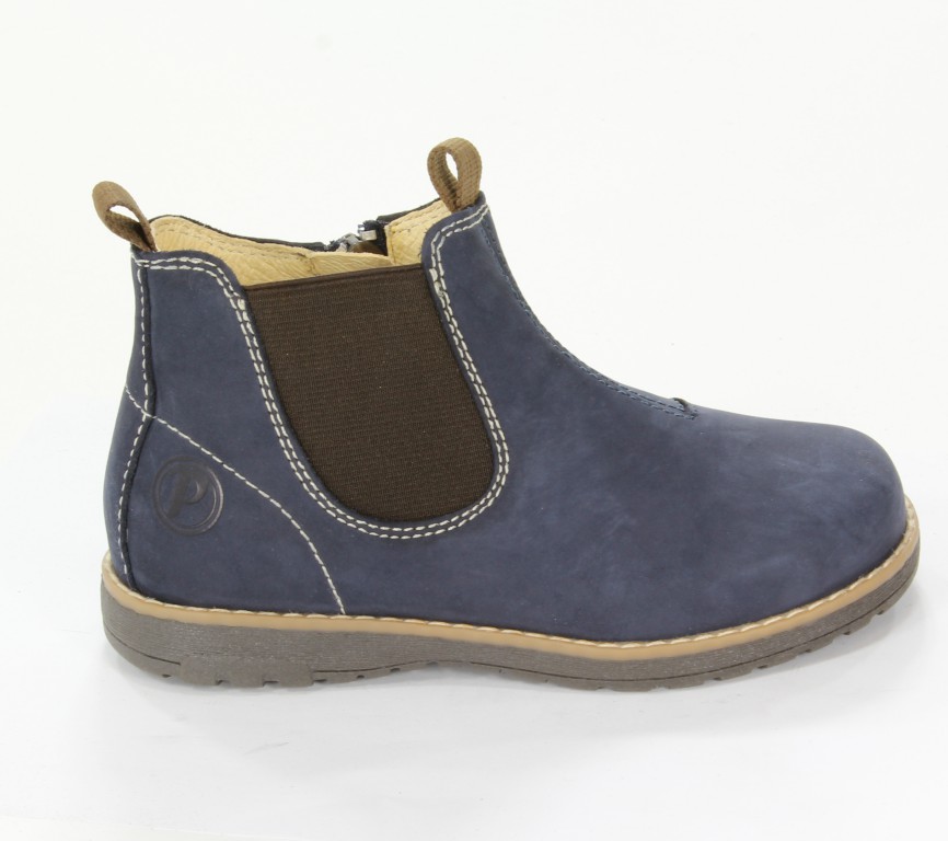 Primigi Trzewiki Dziecięce 90940/00 Laure Nabuk/Blue Scuro r.25-30