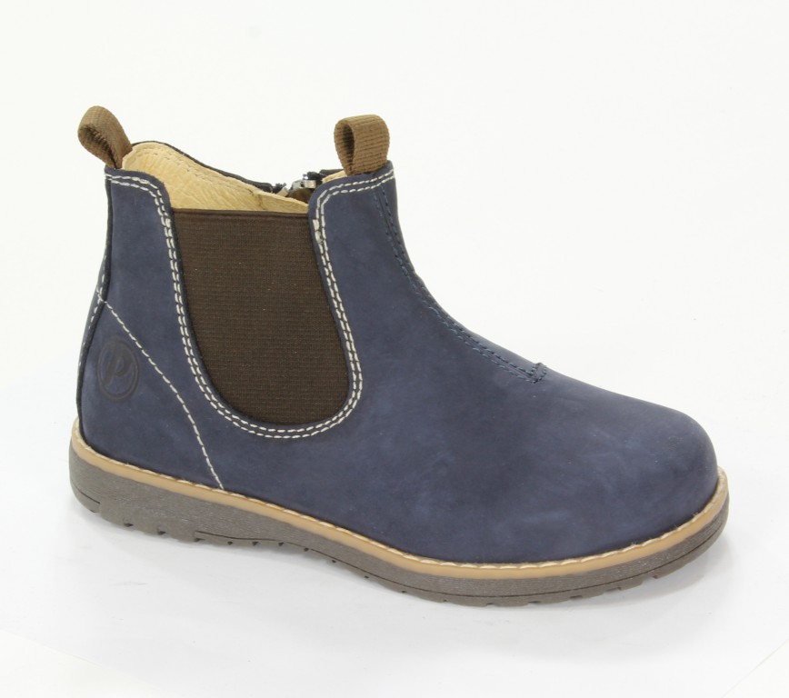 Primigi Trzewiki Dziecięce 90940/00 Laure Nabuk/Blue Scuro r.31-35