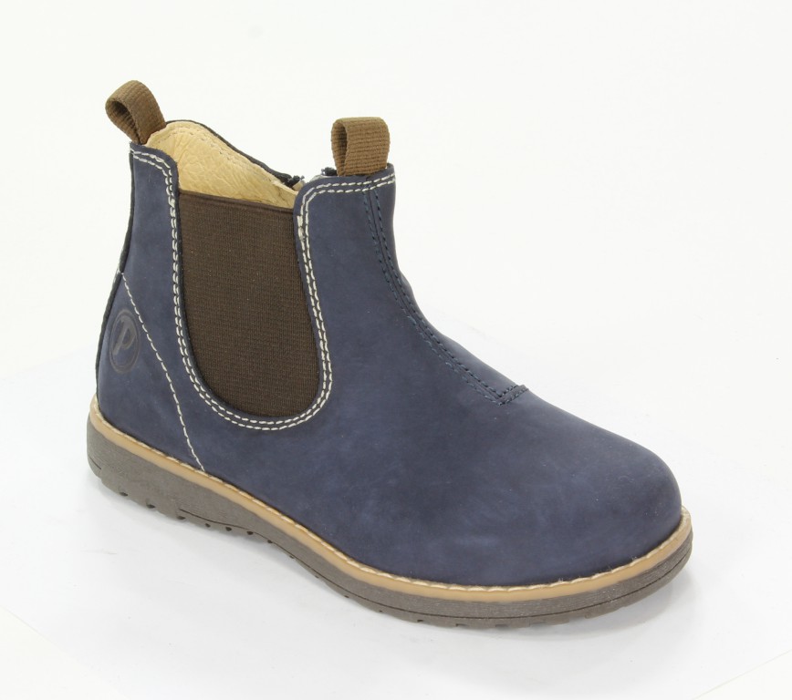 Primigi Trzewiki Dziecięce 90940/00 Laure Nabuk/Blue Scuro r.31-35