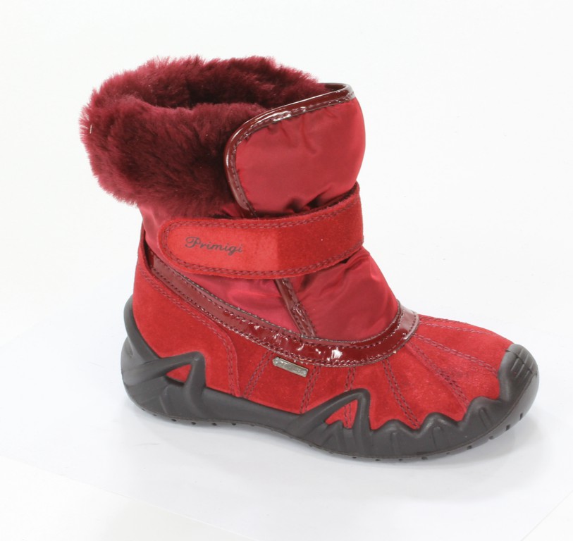 Primigi Trzewiki Dziecięce 96094/77 ginge Scamosc/Techno/Red/R r.20-26