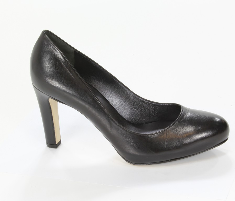 Högl Czółenka Damskie 6-10 8500 Schwarz Black