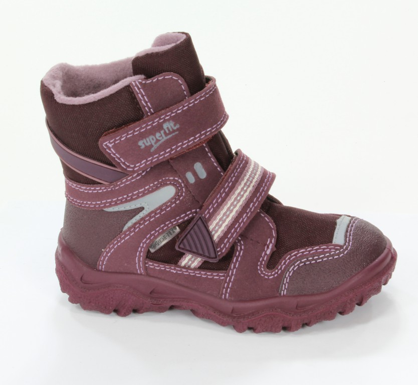 Superfit Trzewiki Dziecięce 1-00044-66 Berry Kombi Camoscio Textil