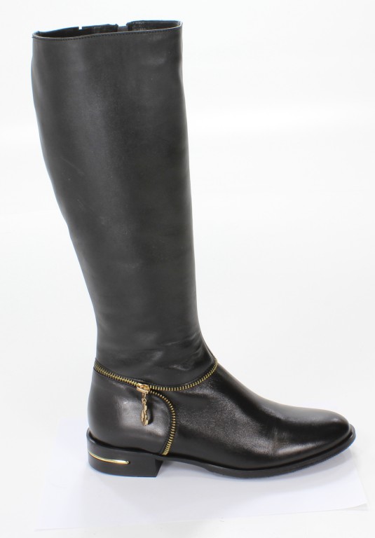 Mr.Tops Kozaki Damskie 1700 Nero Gold Scarlet