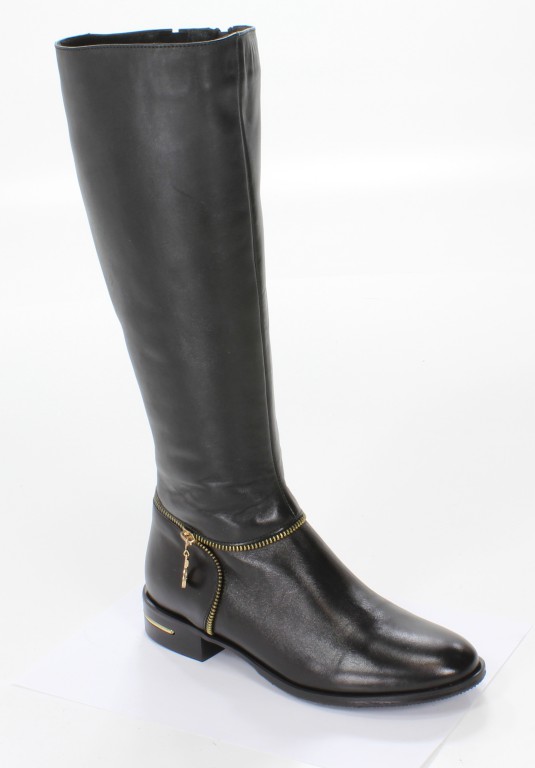 Mr.Tops Kozaki Damskie 1700 Nero Gold Scarlet