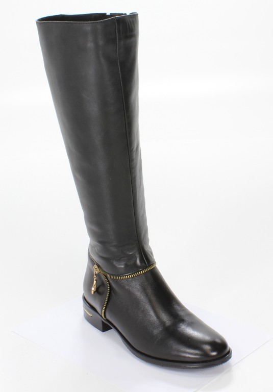 Mr.Tops Kozaki Damskie 1700 Nero Gold Scarlet