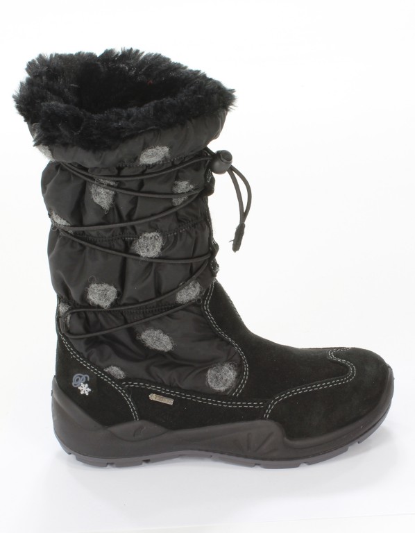 Primigi Śniegowce 96610/77 Nissy Scamosc/T.Nylon/Nero r.27-30