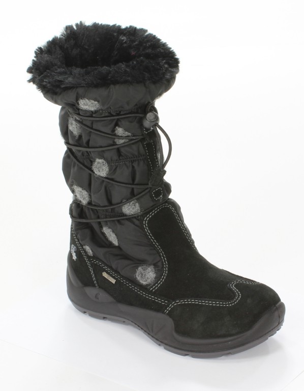 Primigi Śniegowce 96610/77 Nissy Scamosc/T.Nylon/Nero r.27-30