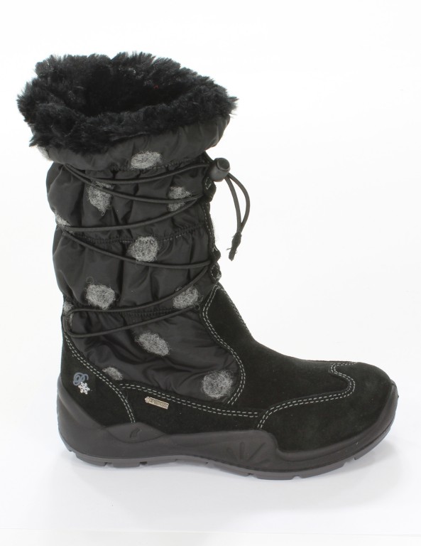Primigi Śniegowce 96610/77 Nissy Scamosc/T.Nylon/Nero r.31-35