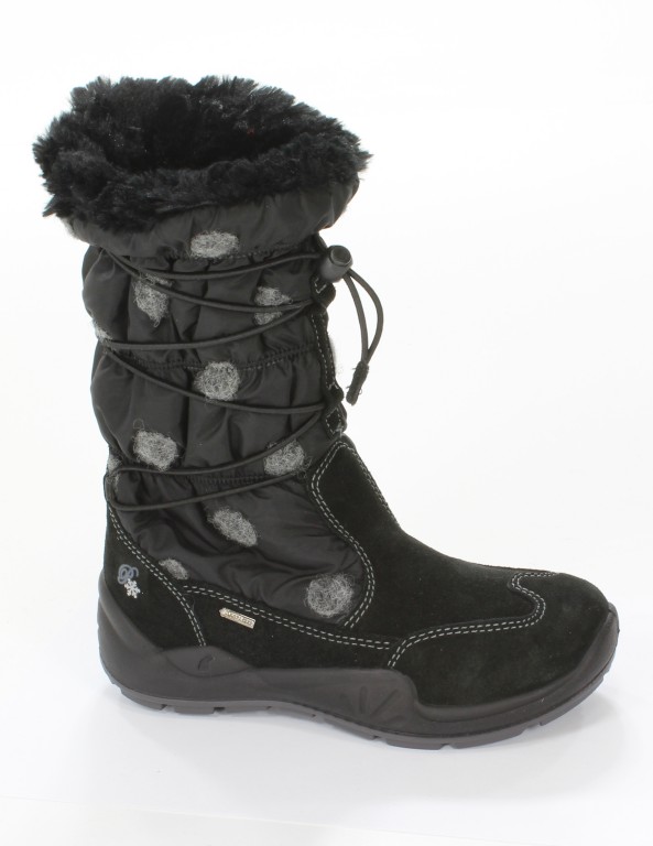 Primigi Śniegowce 96610/77 Nissy Scamosc/T.Nylon/Nero r.31-35