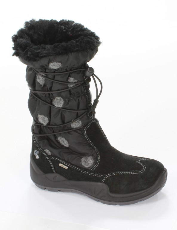 Primigi Śniegowce 96610/77 Nissy Scamosc/T.Nylon/Nero r.31-35