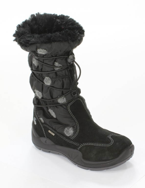 Primigi Śniegowce 96610/77 Nissy Scamosc/T.Nylon/Nero r.31-35