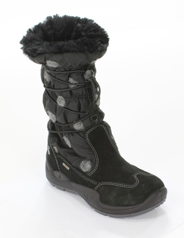 Primigi Śniegowce 96610/77 Nissy Scamosc/T.Nylon/Nero r.31-35