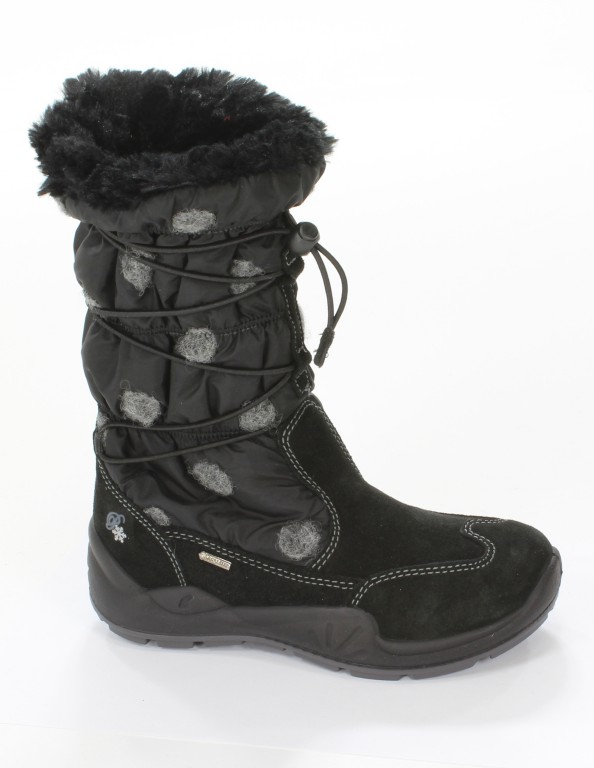 Primigi Śniegowce 96610/77 Nissy Scamosc/T.Nylon/Nero r.37-40