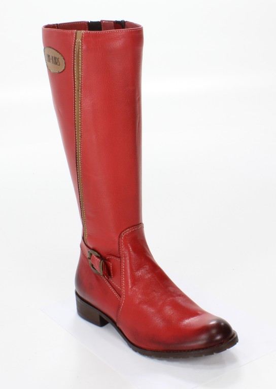 Lan-Kars Kozaki A6412-N-102 Czerwony