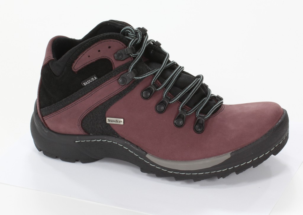 Badura Obuwie Trekingowe 9071 Fiolet 077