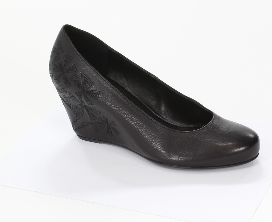 Högl Czółenka 6-10 6020 Schwarz 0100