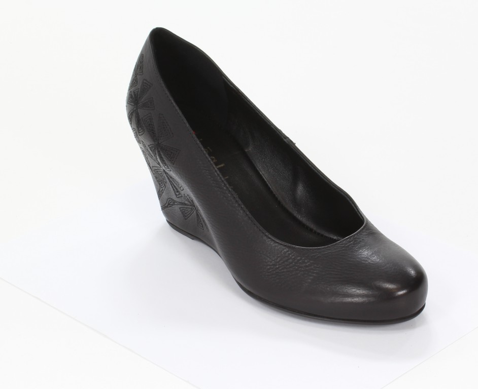 Högl Czółenka 6-10 6020 Schwarz 0100