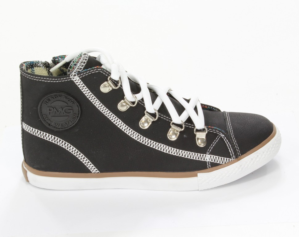 Primigi Trzewiki 94062/00 Colle Nappa Pu/Nero r.30-39