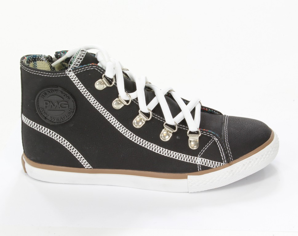Primigi Trzewiki 94062/00 Colle Nappa Pu/Nero r.30-39