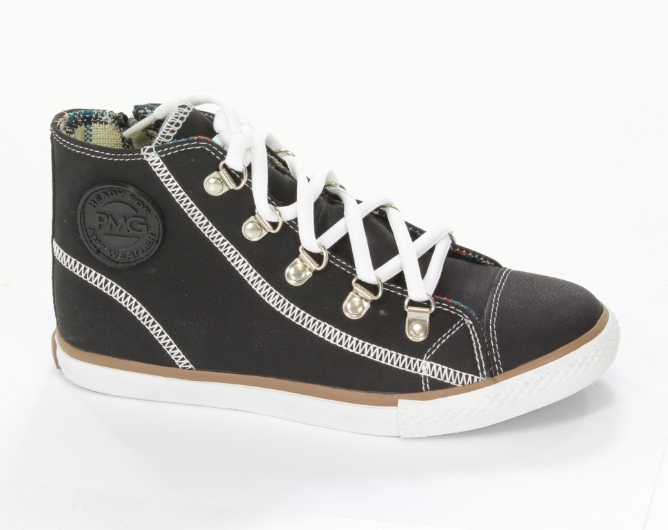 Primigi Trzewiki 94062/00 Colle Nappa Pu/Nero r.30-39