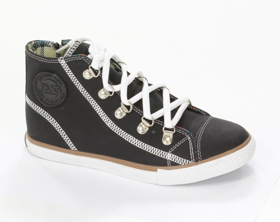 Primigi Trzewiki 94062/00 Colle Nappa Pu/Nero r.30-39