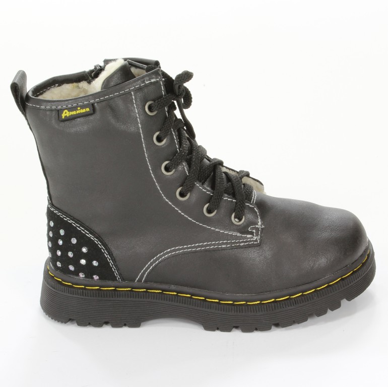 American Trzewiki B-C 11628 Black 29-33