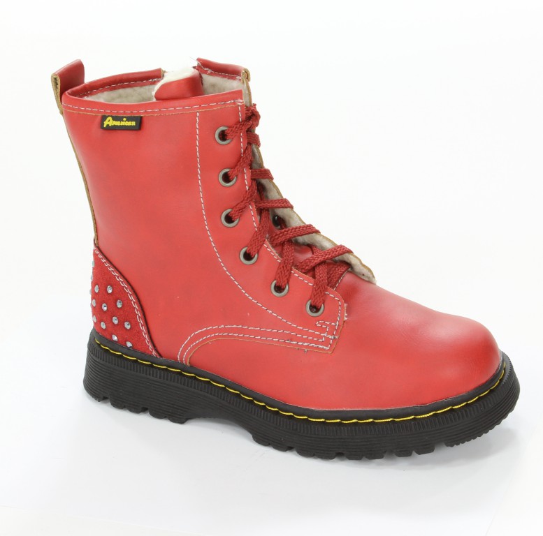 American Trzewiki B-C 11628 DK Red 34-38