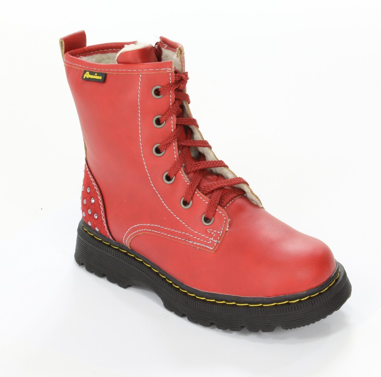 American Trzewiki B-C 11628 DK Red 34-38