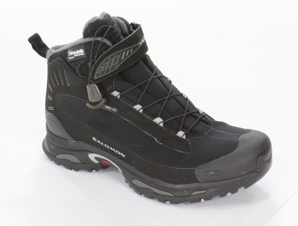 Salomon Trekingowe 107655 Black/Black/Aluminium 