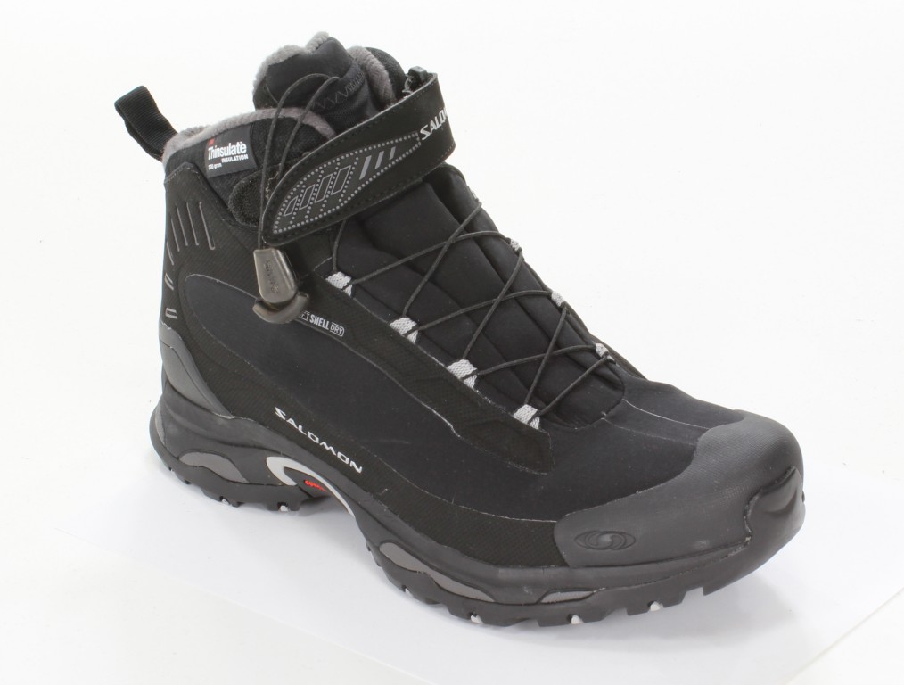 Salomon Trekingowe 107655 Black/Black/Aluminium 
