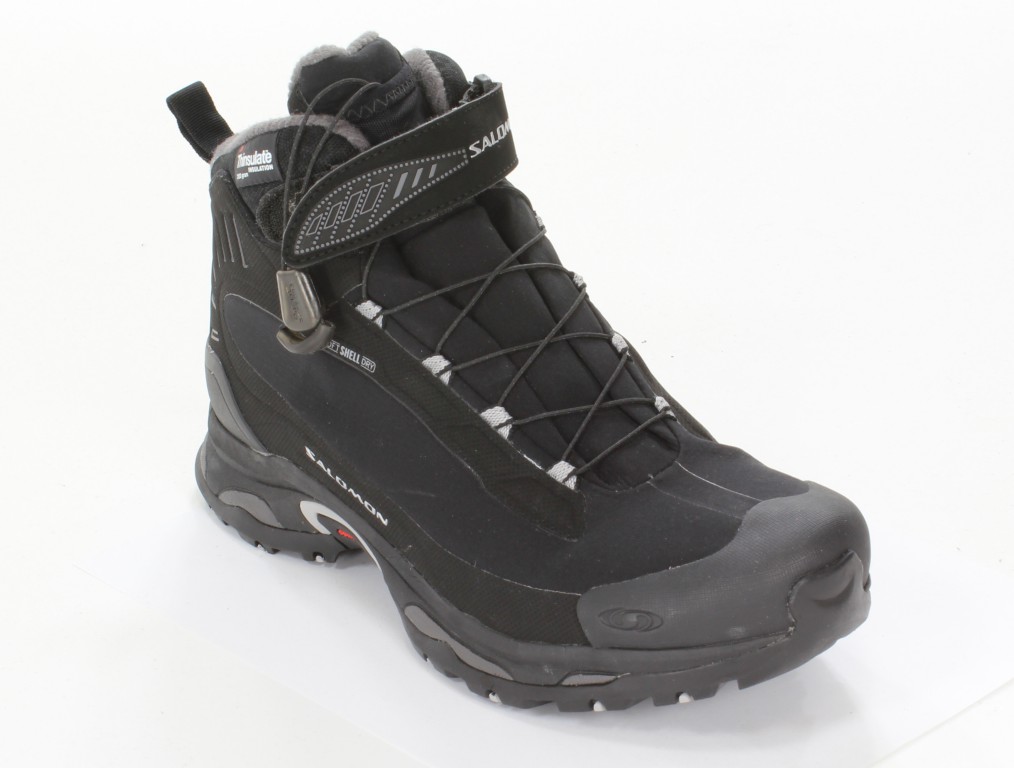 Salomon Trekingowe 107655 Black/Black/Aluminium 