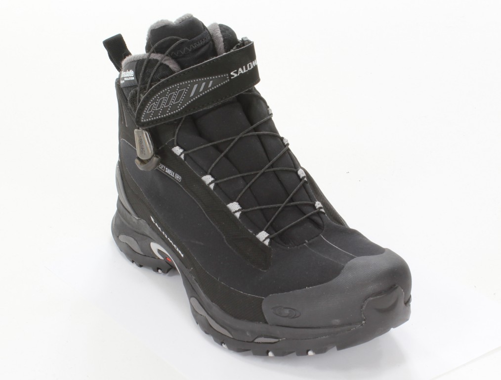 Salomon Trekingowe 107655 Black/Black/Aluminium 