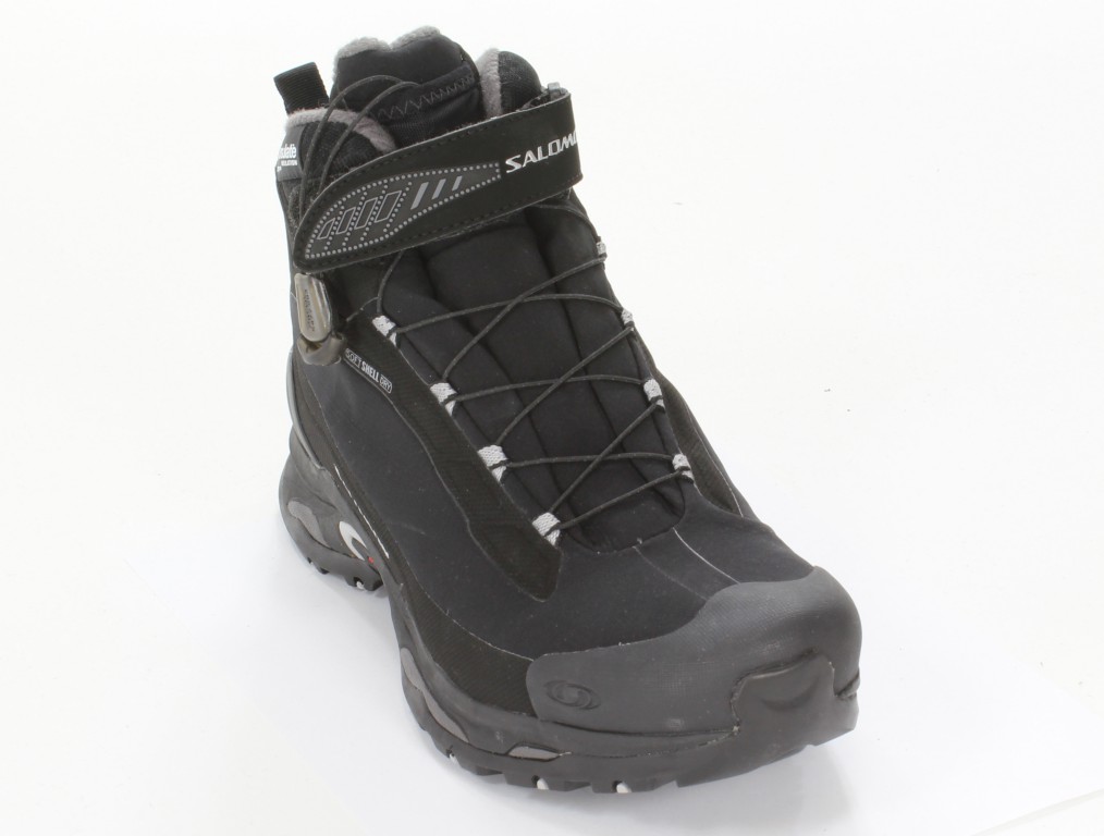 Salomon Trekingowe 107655 Black/Black/Aluminium 