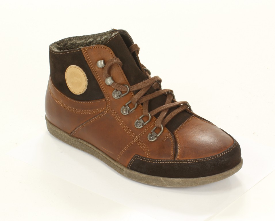 Nik Półbuty 02-0257-002 Brąz