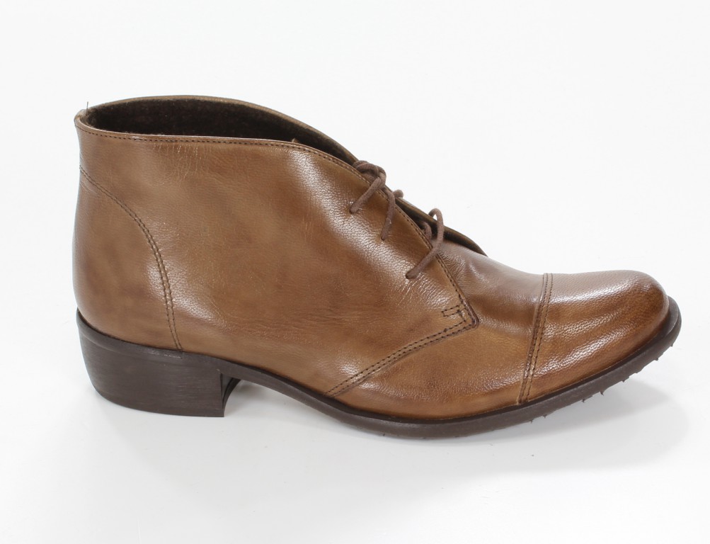 A.J.F. Półbuty 468 Brąz 361