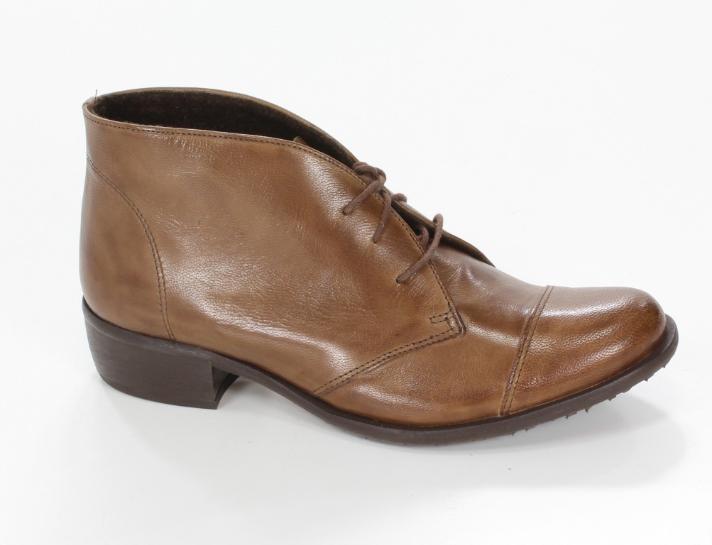 A.J.F. Półbuty 468 Brąz 361