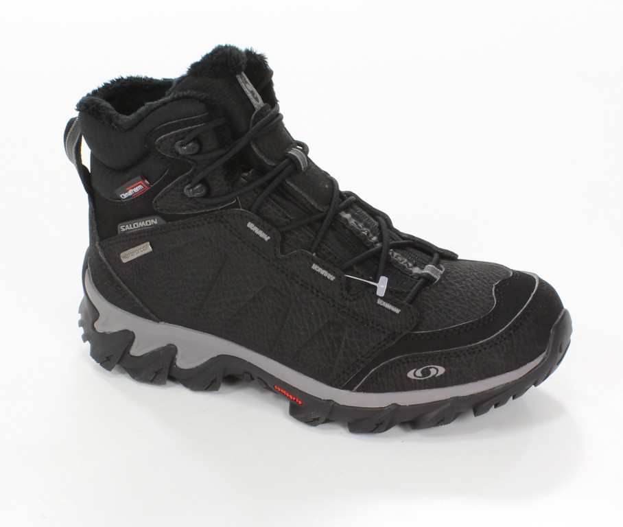 Salomon Trekkingowe 108751 Black/Black/Detroit