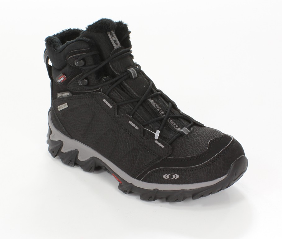 Salomon Trekkingowe 108751 Black/Black/Detroit