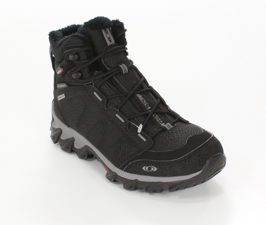 Salomon Trekkingowe 108751 Black/Black/Detroit