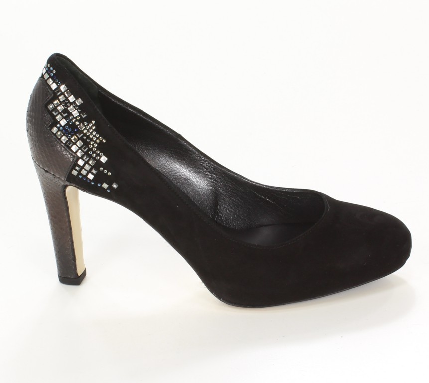 Högl Czółenka Damskie 6-10 8592 Black