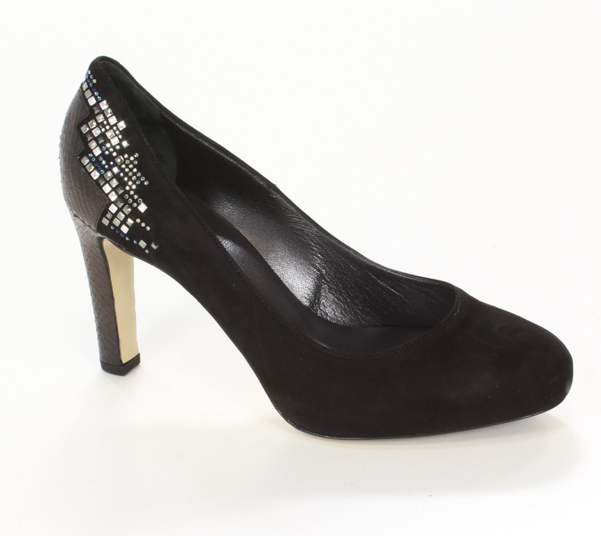 Högl Czółenka Damskie 6-10 8592 Black