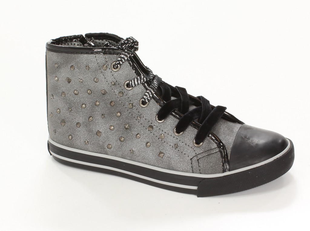 Primigi Półbuty 9399000 Nabuk Lurex Pu/Piomb r.30-35