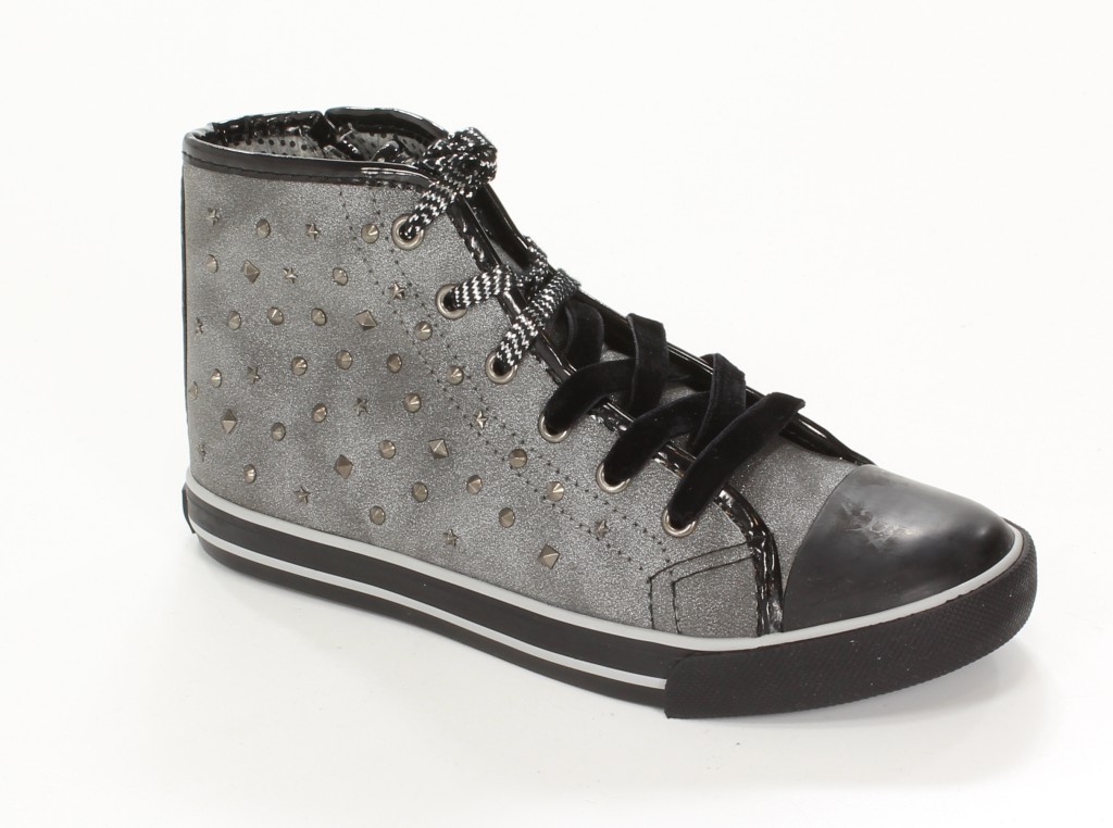 Primigi Półbuty 9399000 Nabuk Lurex Pu/Piomb r.30-35